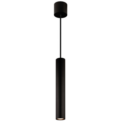 FANTASIA Lopal pendel - 1x 4W AC COB LED - 2700K - 1x 360lm - dimbaar - zwart 4014365