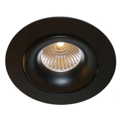 FANTASIA TETIZ richtbaar - inbouw - GU10 - alu / plexi - max 50W - 85mm x 25mm - zwart 8202570