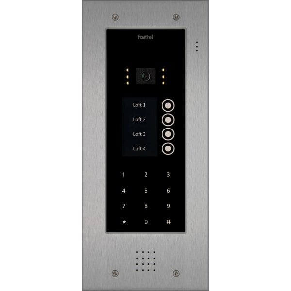 FASTELL Wizard Elite IP met 4 knoppen en codeklavier FT2504KIPVC