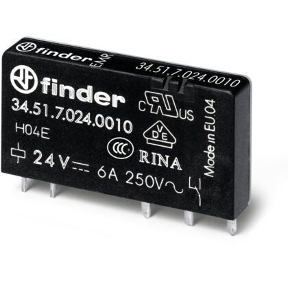 FINDER Elektromechanische uitvoering - AgNi
