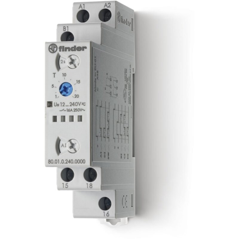 FINDER Tijdrelais - AC (50/60 Hz)/DC