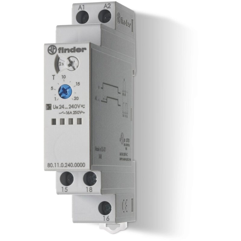FINDER Tijdrelais - AC (50/60 Hz)/DC