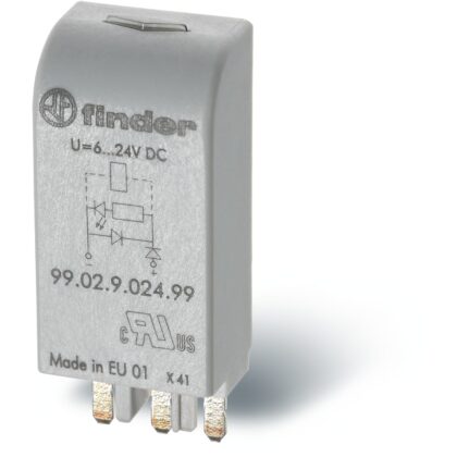 FINDER LED + diode (standaard polariteit)