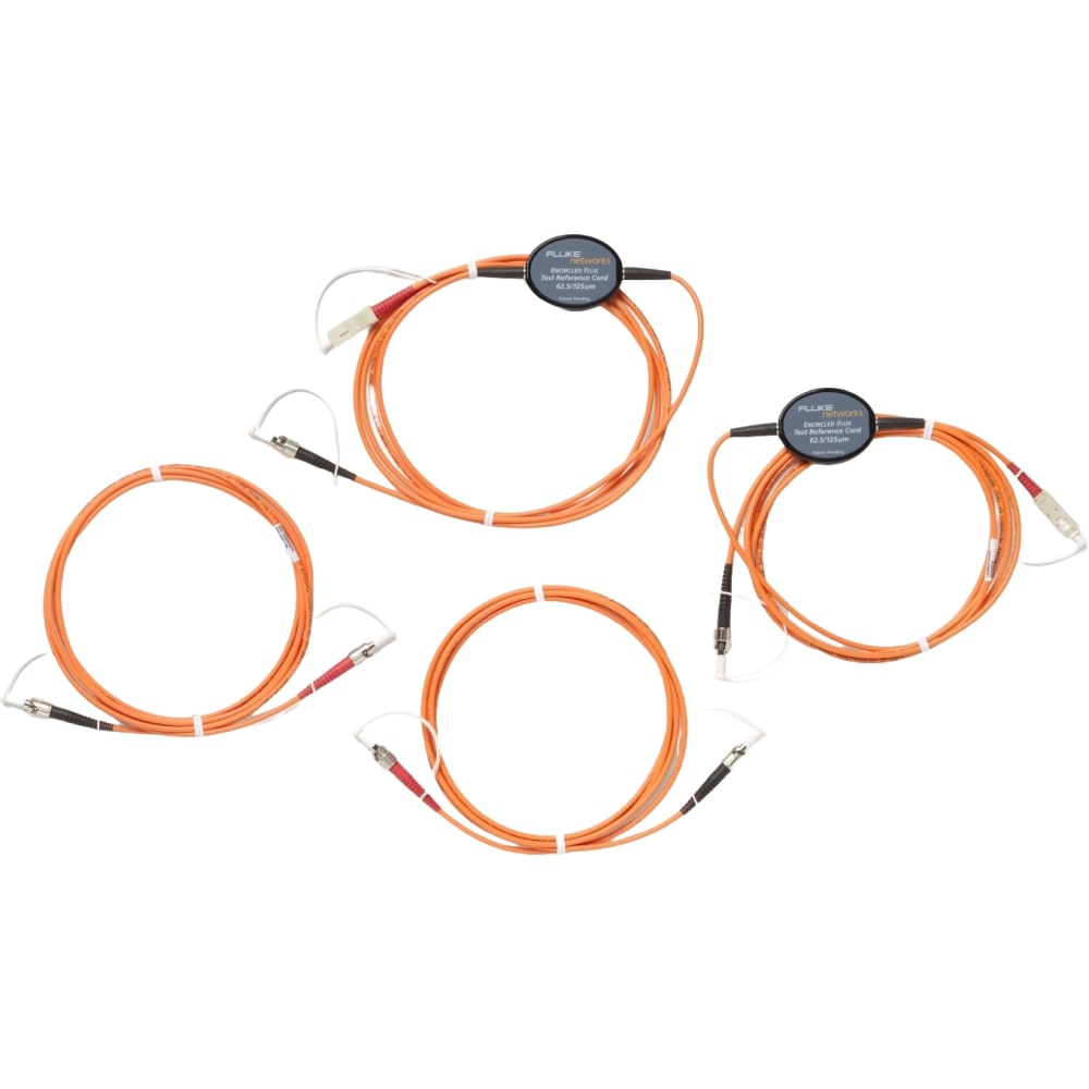 FLUKE networks EF TRC KIT 62.5 FOR TESTING ST FIBERS 4322754