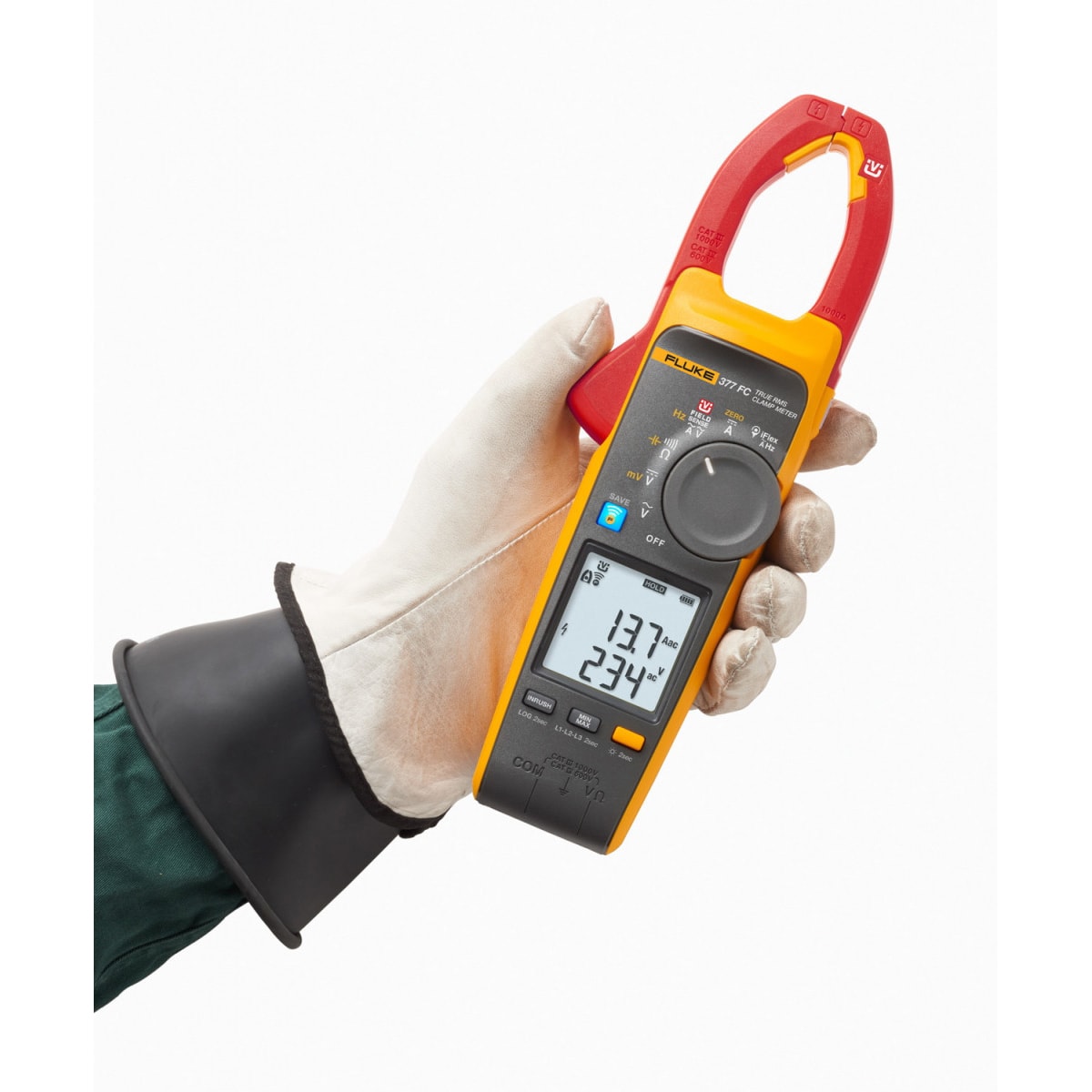 FLUKE Fluke 377 FC True-RMS wireless AC/DC-stroomtang met iFlex 5111858