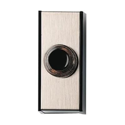 FRIEDLAND drukknop 2A 1-24V AC/DC metaal zilvergrijs zwarte drukknop D611
