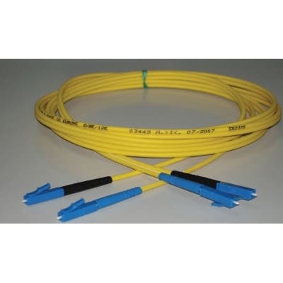 FUMO COMMUNICATIONS LC duplex LC duplex fiber patchcord singlemode 9/125 OS2 lengte 2m geel 691-28A28-2