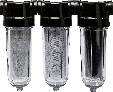 Cintropur Smart Line SL240 TRIO-CTN waterfilter trio 4/4 x 4/4 - 25 micron - debiet 500 l/u FWCCNW24TRIOCTN1