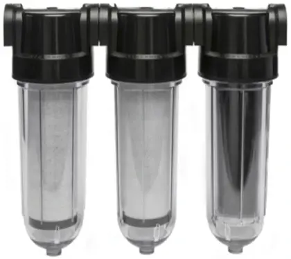 Cintropur Smart Line SL240 TRIO-CTN waterfilter trio 3/4 x 3/4 - 25 micron - debiet 500 l/u FWCCNW24TRIOCTN