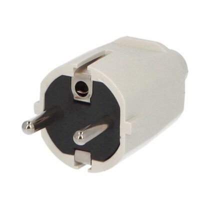 Famatel Stekker Pvc 2P+A 10-16A Wit IP20 1105-BBE
