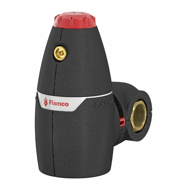 Flamco Luchtafscheider Flamco Xstream Vent 1" 25 binnendraad horizontaal/verticaal met magneet intern 11002