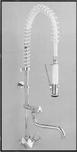 Delabie grootkeukenmengkraan 1/2 - chroom - met telescopische uitloopbek - sproeier - flexibel G6632