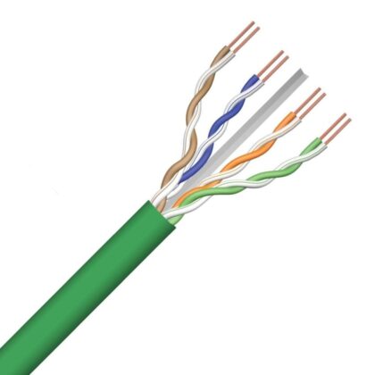 GENERAL CABLE General Cable datakabel  U/UTP 6A 4P LSZH Cca GROEN 60095023