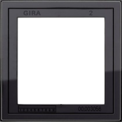 GIRA montageadapter 1-v Gira E2 zwart 131105
