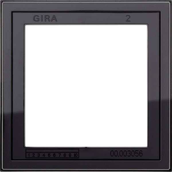GIRA montageadapter 1-v Gira E2 zwart 131105