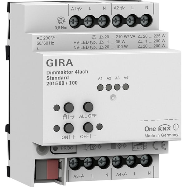 GIRA Dimactor 4-v DIN-rail Std KNX Secure 201500