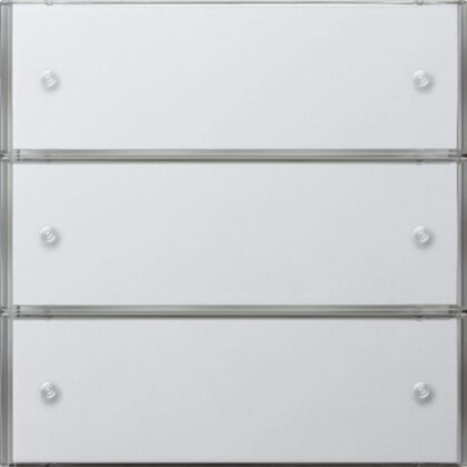 GIRA KNX tastsensor 3 Komfort 3-v Gira F100 z.wit 2033112