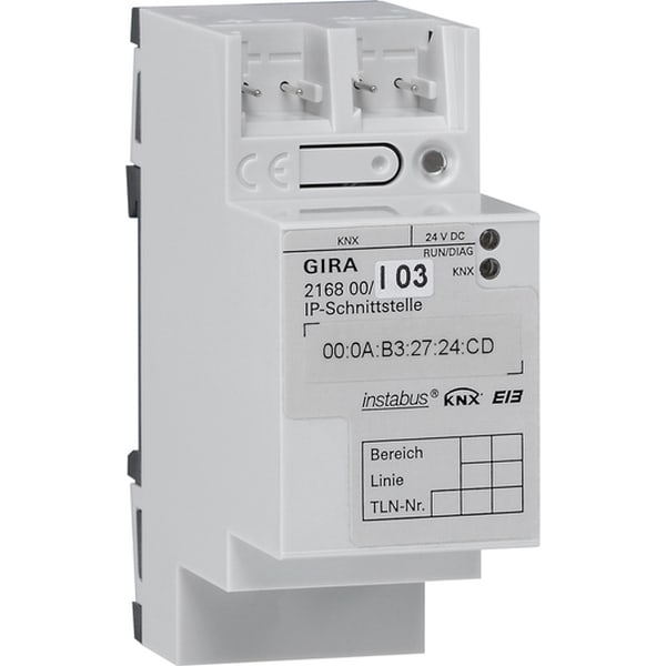 GIRA IP-interf. KNX DIN-rail 216800