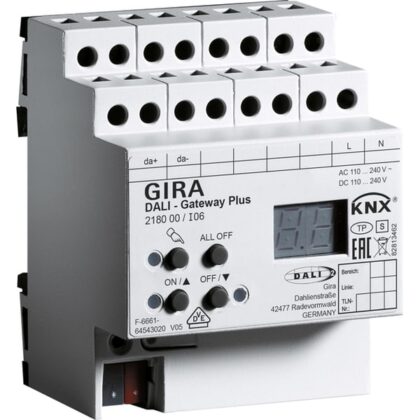 GIRA DALI-gateway Plus KNX DIN-rail 218000