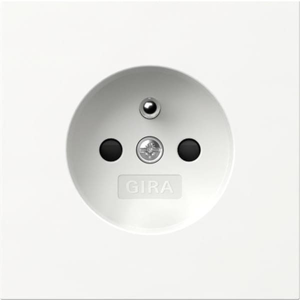 GIRA WCD aardpen + SH Gira F100 z.wit 448570