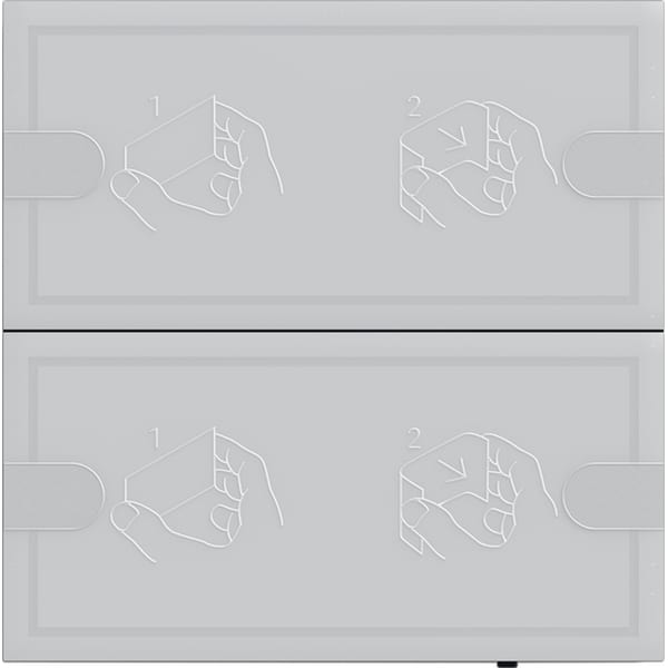 GIRA KNX tastsensor 4 Komfort 2-v TS4 antraciet 5002028