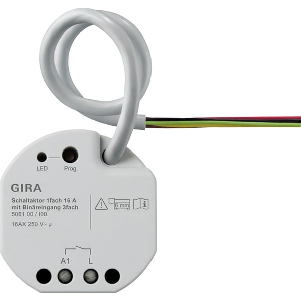 GIRA schakelact. 1-v 16 A IB KNX Secure 506100