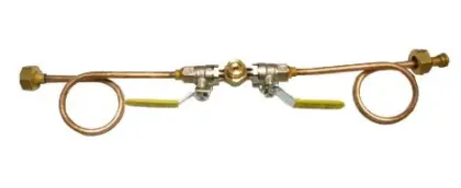 SGA Zwanenhals 2 kranen I: moer TS21.7 U: 20/150M GPF102179