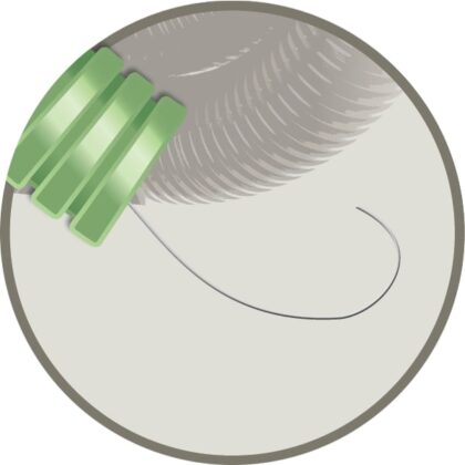 GREEN FLEX Green Flex voorbedrade buis 16mm LS0H groen + trekdraad - diameter buis 5/8 inch HFD16