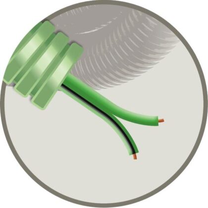 GREEN FLEX Green Flex voorbedrade buis 16mm LS0H groen + luidspreker LS0H 2X2
