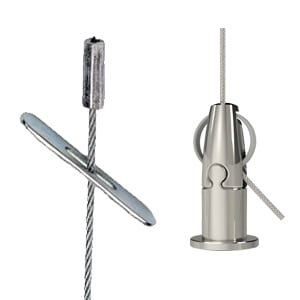 GRIPPLE Angel Disc nr.1 met dwarsanker (0-15 kg) 4m ALSD14SP