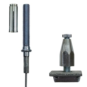 GRIPPLE Trapeze Plus RF N4 (225kg) kabel L=3M draadeindafwerking M10 (EF10) - F120=25kg STPZP43EF10F