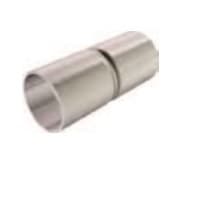 GSV Metalen mof - diameter 25mm - galvanisch verzinkt - zonder schroefdraad 020MARM025