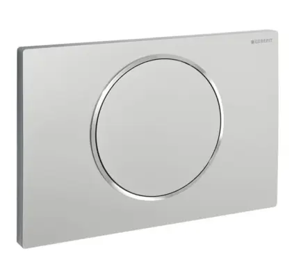 Geberit Duwplaat Geberit Sigma10 tweeknops kunststof wit mat 115.758.KJ.5