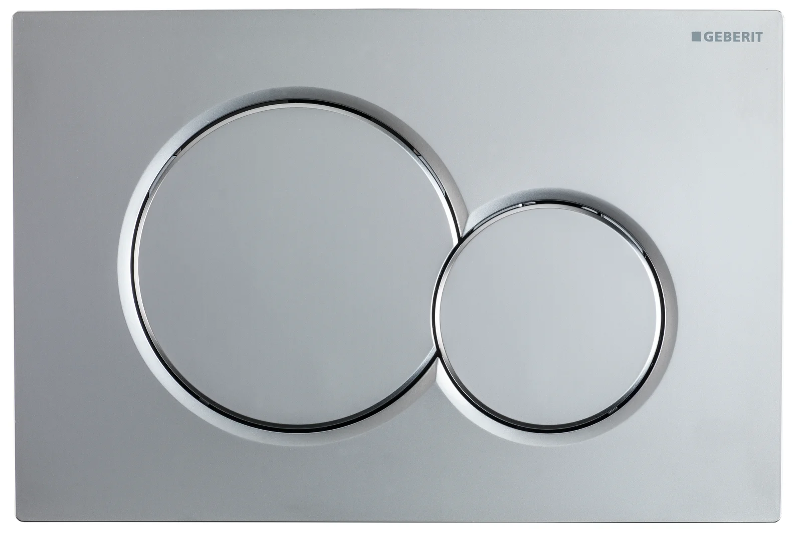 Geberit Duwplaat Geberit Sigma01 tweeknops kunststof chroom mat 115.770.JQ.5