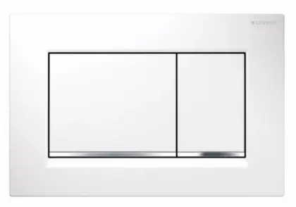 Geberit Duwplaat Geberit Sigma30 tweeknops kunststof wit 115.883.KJ.1