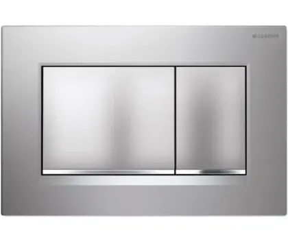 Geberit Duwplaat Geberit Sigma30 tweeknops kunststof chroom mat 115.883.KN.1