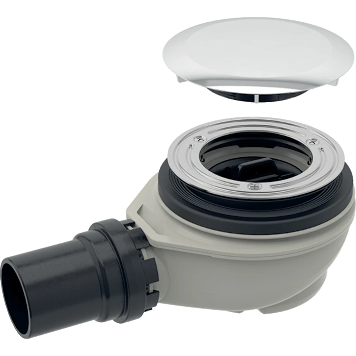Geberit Douchebak afvoerplug Geberit chroom DN50 d90 150.551.21.1