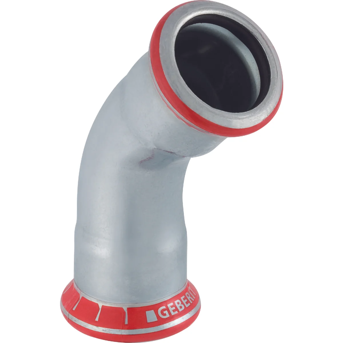 Geberit Persbocht staal 28mm FF 45° verwarming Geberit Mapress C-Staal 20605