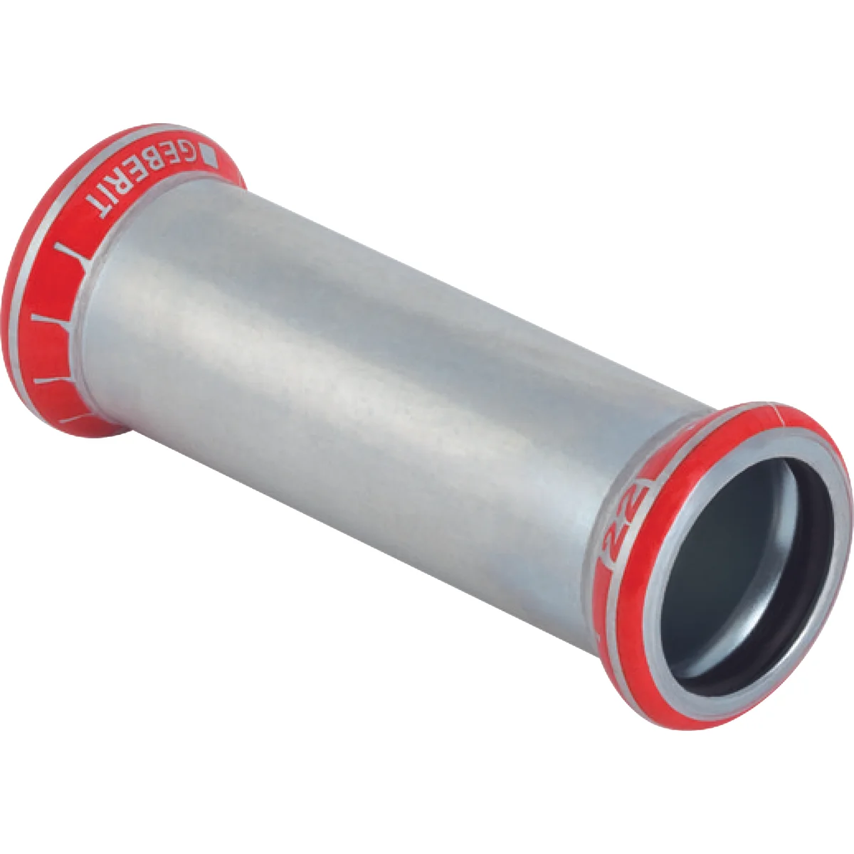 Geberit Persschuifmof staal 22mm FF verwarming Geberit Mapress C-Staal 22104
