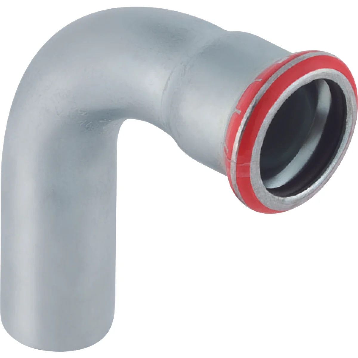 Geberit Persinsteekbocht staal 54mm MF 90° verwarming Geberit Mapress C-Staal 23308