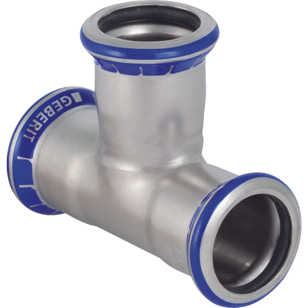 Geberit Pers-T inox 22mm FFF (drink)water Geberit Mapress RVS 31004