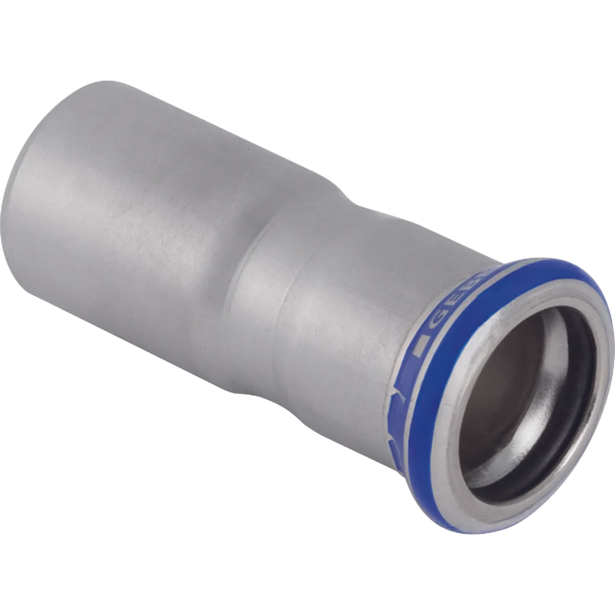 Geberit Persverloopstuk inox 54x35mm MF (drink)water Geberit Mapress RVS 32323