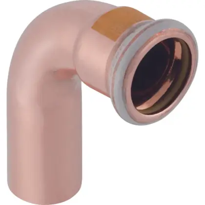 Geberit Persinsteekbocht koper 22mm MF 90° gas Geberit Mapress Koper 34509