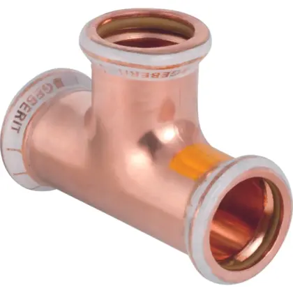 Geberit Pers-T koper 28mm FFF gas Geberit Mapress Koper 34531