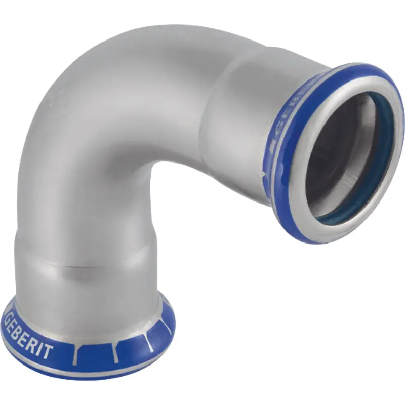 Geberit Persbocht inox 42mm FF 90° solar Geberit Mapress FKM RVS 50287