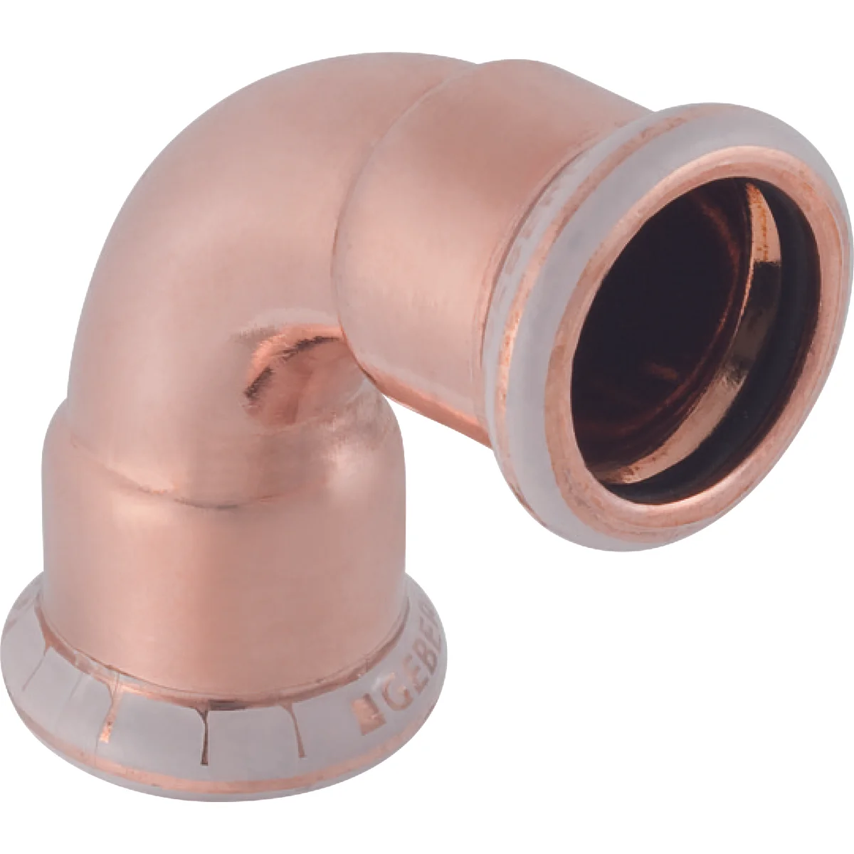 Geberit Persbocht koper 35mm FF 90° (drink)water Geberit Mapress Koper 60106
