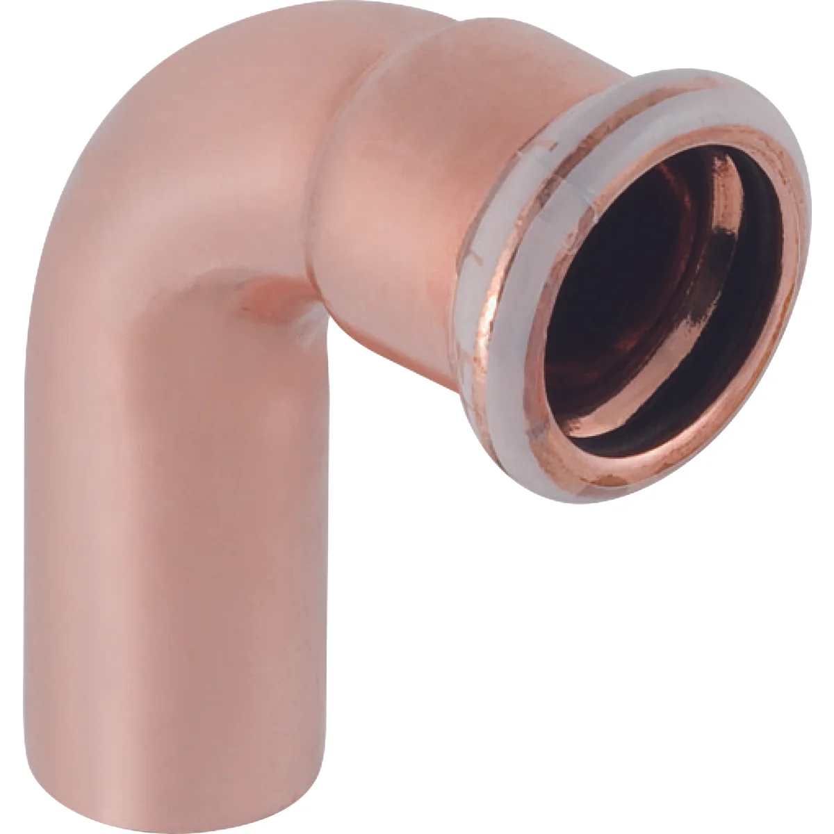 Geberit Persinsteekbocht koper 54mm MF 90° (drink)water Geberit Mapress Koper 60308