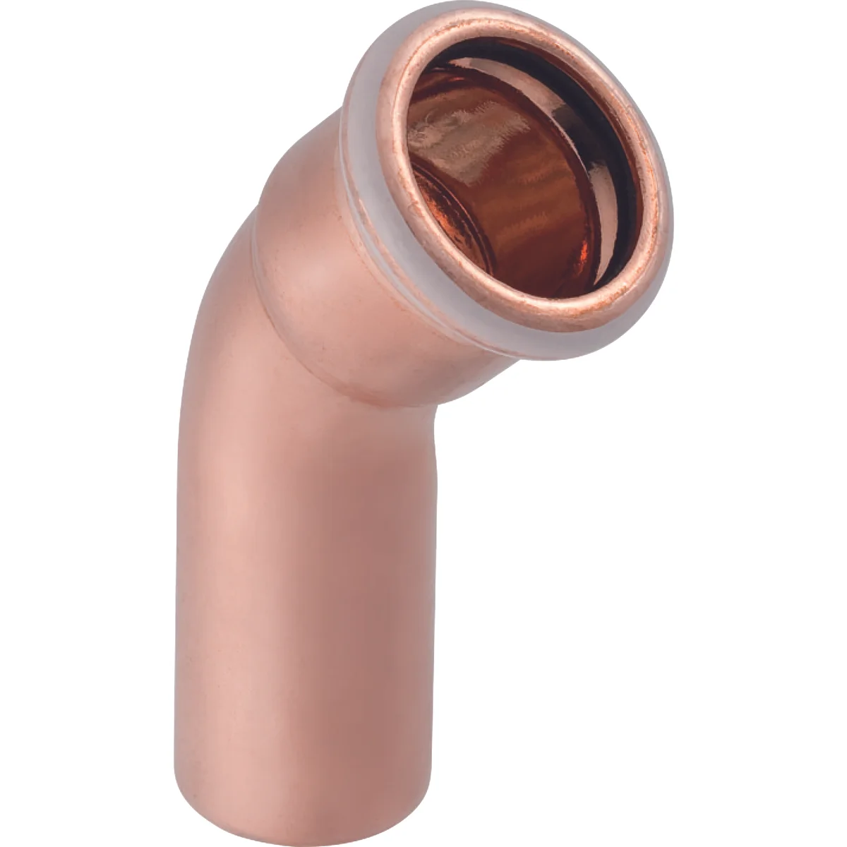 Geberit Persinsteekbocht koper 35mm MF 45° (drink)water Geberit Mapress Koper 60706