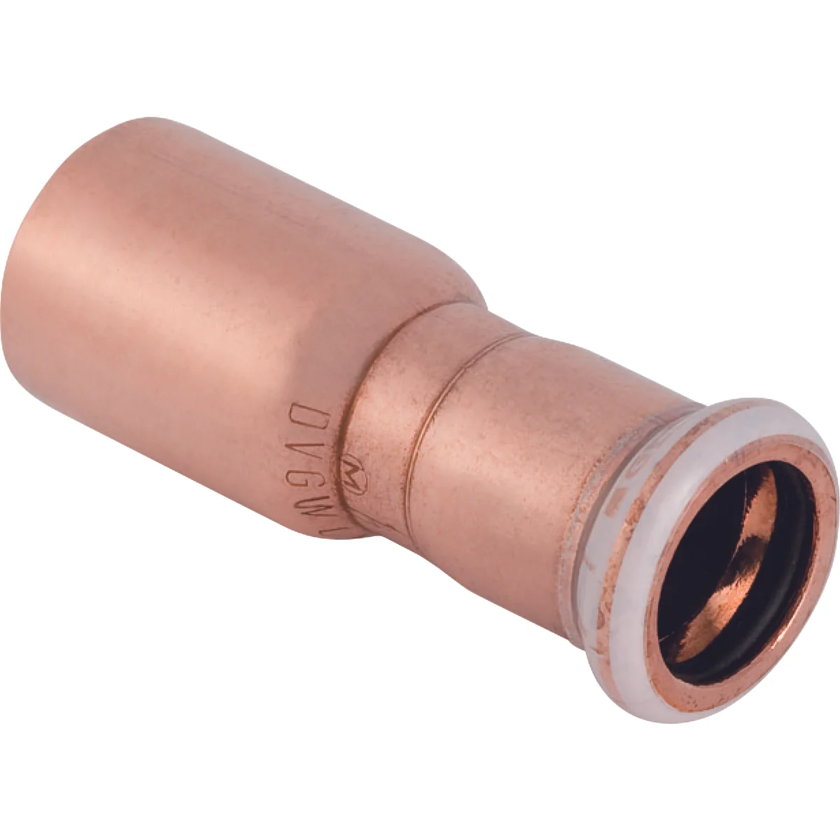 Geberit Persverloopstuk koper 42x28mm MF (drink)water Geberit Mapress Koper 62317