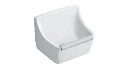 Geberit Uitgietbak Geberit wit 450x350mm met stootrand S8A41000000G